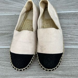 Tory burch textile shoes